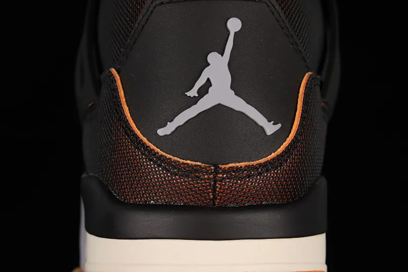 All categories Air Jordan Jordan series basketball shoes Air Jordan 4 Pure original Air Jordan 4 Retro SE AJ4 Joe 4 brass black orange starfish orange CW7183-100